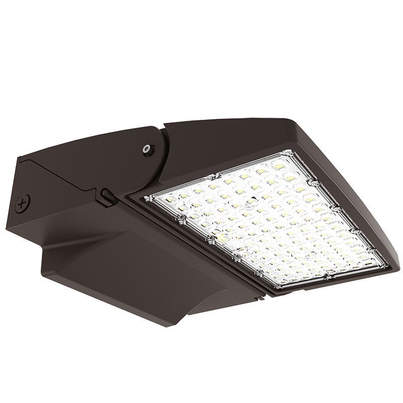 Westgate X-Gen Versatile Wall Pack 120W Selectable 3Cct Selectable, Bronze, Outdoor Lighting, 90W/105W/120W, 140 Lumens/W, 30K/40K/50K, Brown Finish, 0-10V - Cheap-Us