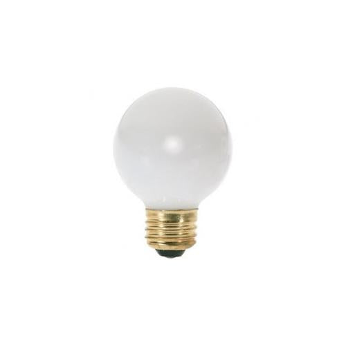 Bulbrite 25G16ECL 25 Watt Incandescent G16.5 Globe, Medium Base, Clear - Cheap-Us