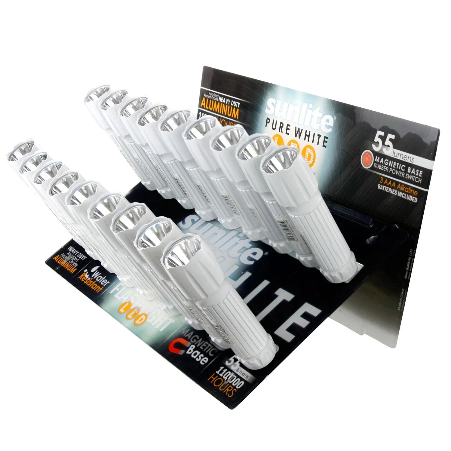 Sunlite L151 LED AAA Magnetic Flashlight 18PK - Cheap-Us