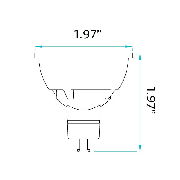 Luxrite LED MR16 GX5.3, 6.5W, 3000K - Soft White, 500 Lumens, 80 CRI, White Finish, Dimmable (LR21405) - Cheap-Us
