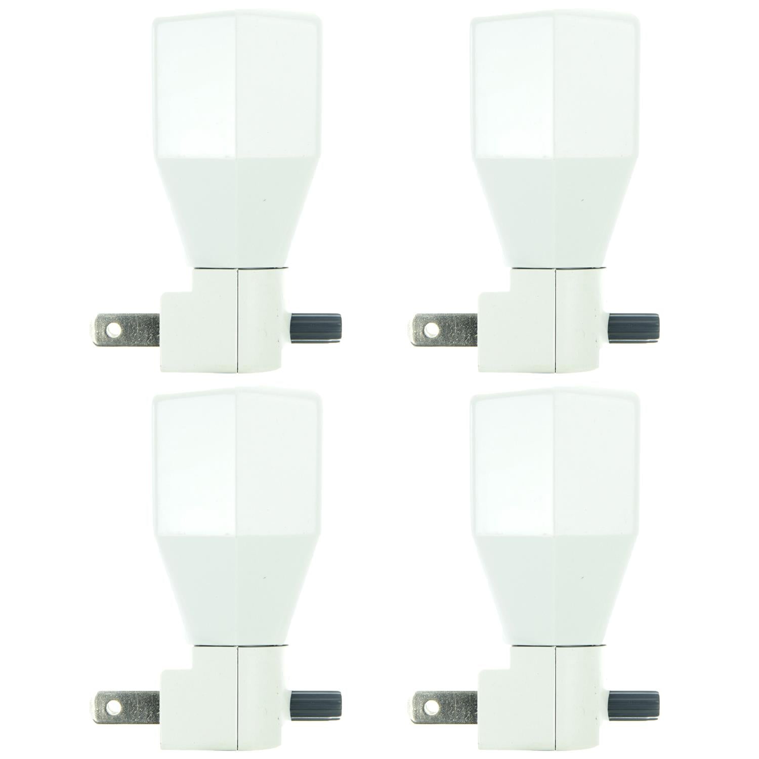 Sunlite E142 White Polygonal Basic Night Light - Cheap-Us