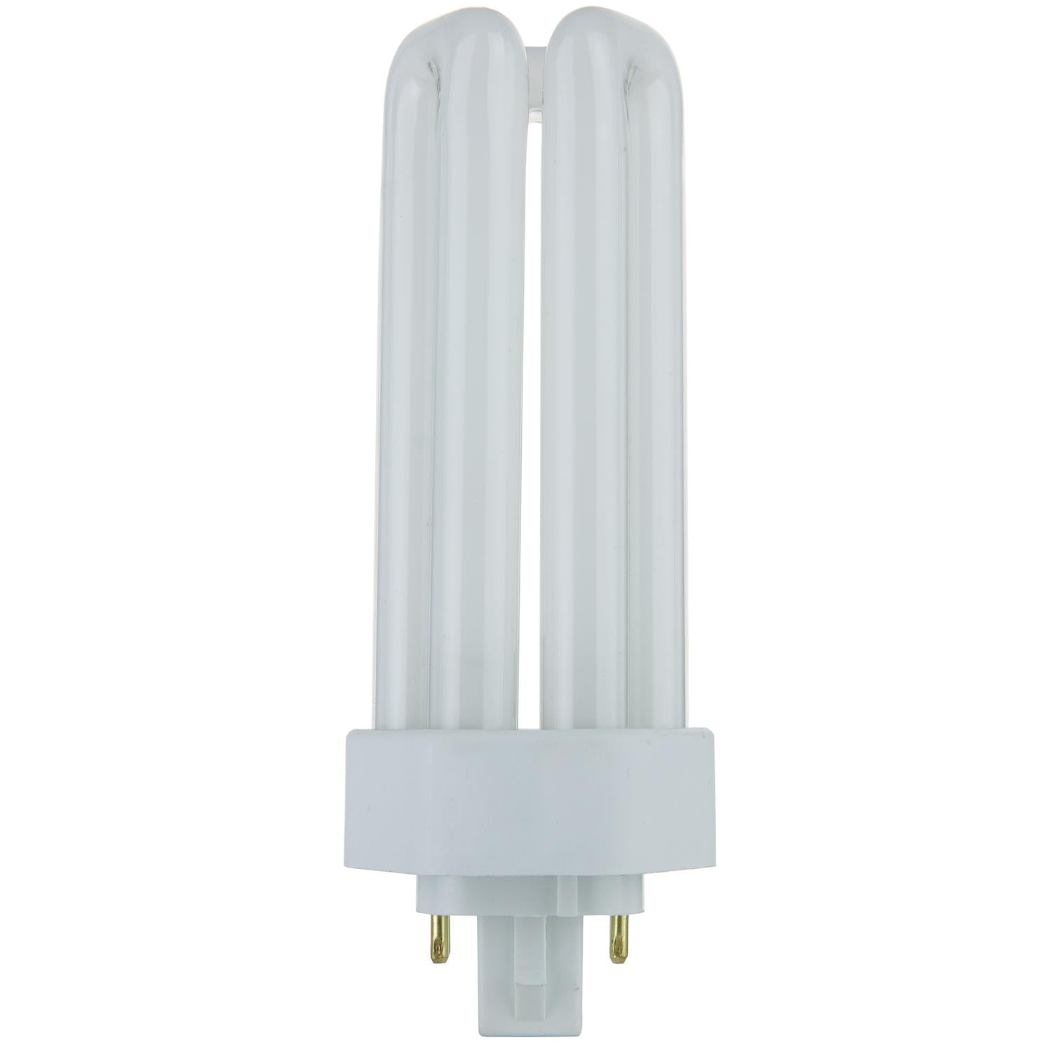 Sunlite 26 Watt PLT 4-Pin Triple Tube, GX24Q-3 Base, Super White - Cheap-Us