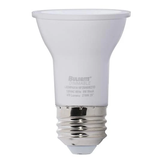 BULBRITE LED PAR16 MEDIUM SCREW (E26) 6W DIMMABLE LIGHT BULB 3000K/SOFT WHITE 60W HALOGEN EQUIVALENT 1PK (771413) - Cheap-Us