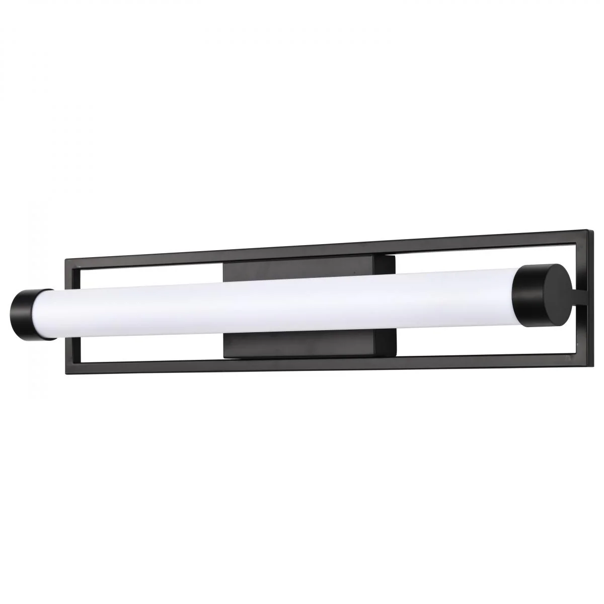 62-668 CANAL LED MEDIUM VANITY Canal LED Medium Vanity; Matte Black Finish; White Acrylic Lens - Cheap-Us