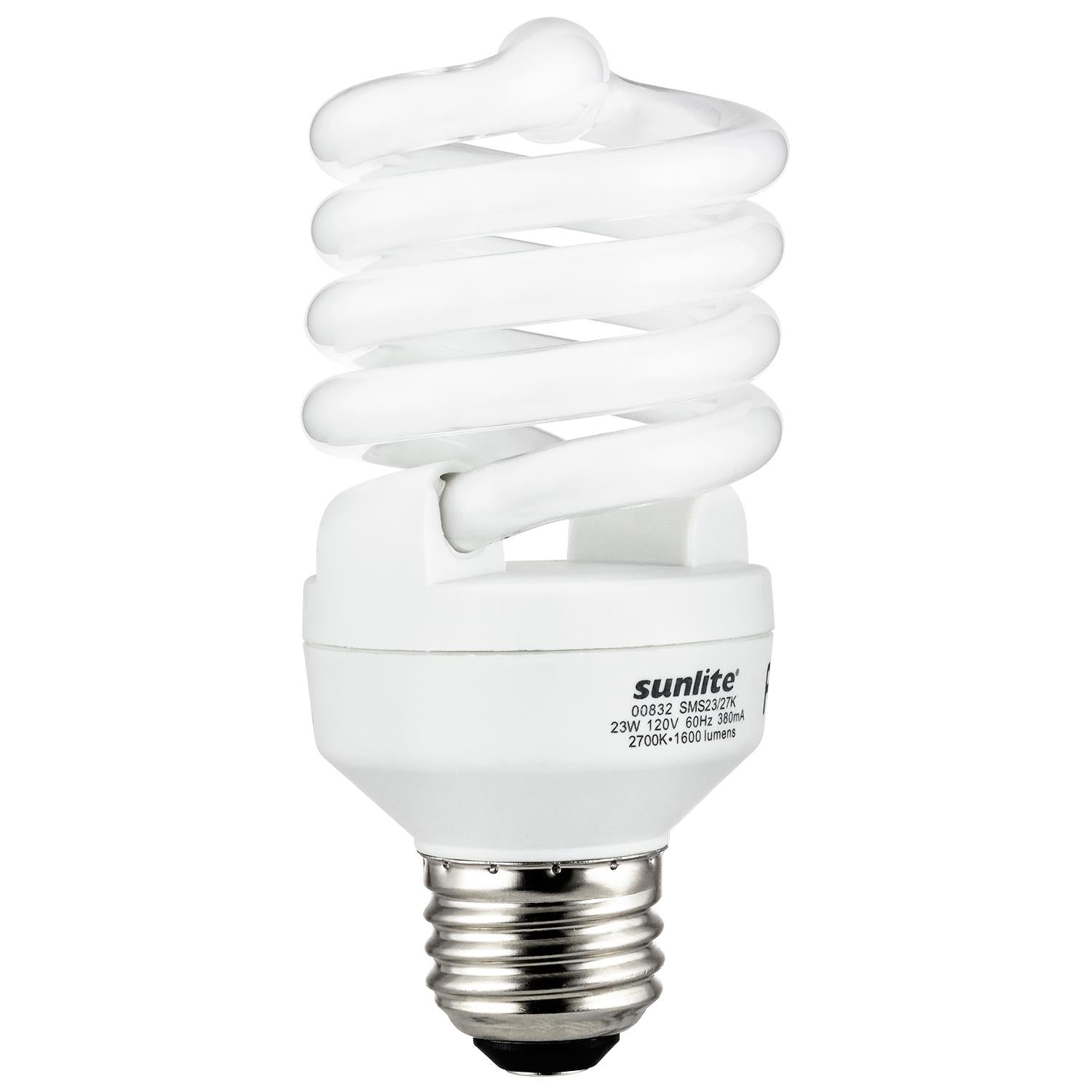 Sunlite 23 Watt CFL Lamp Medium (E26) Base Warm White - Cheap-Us