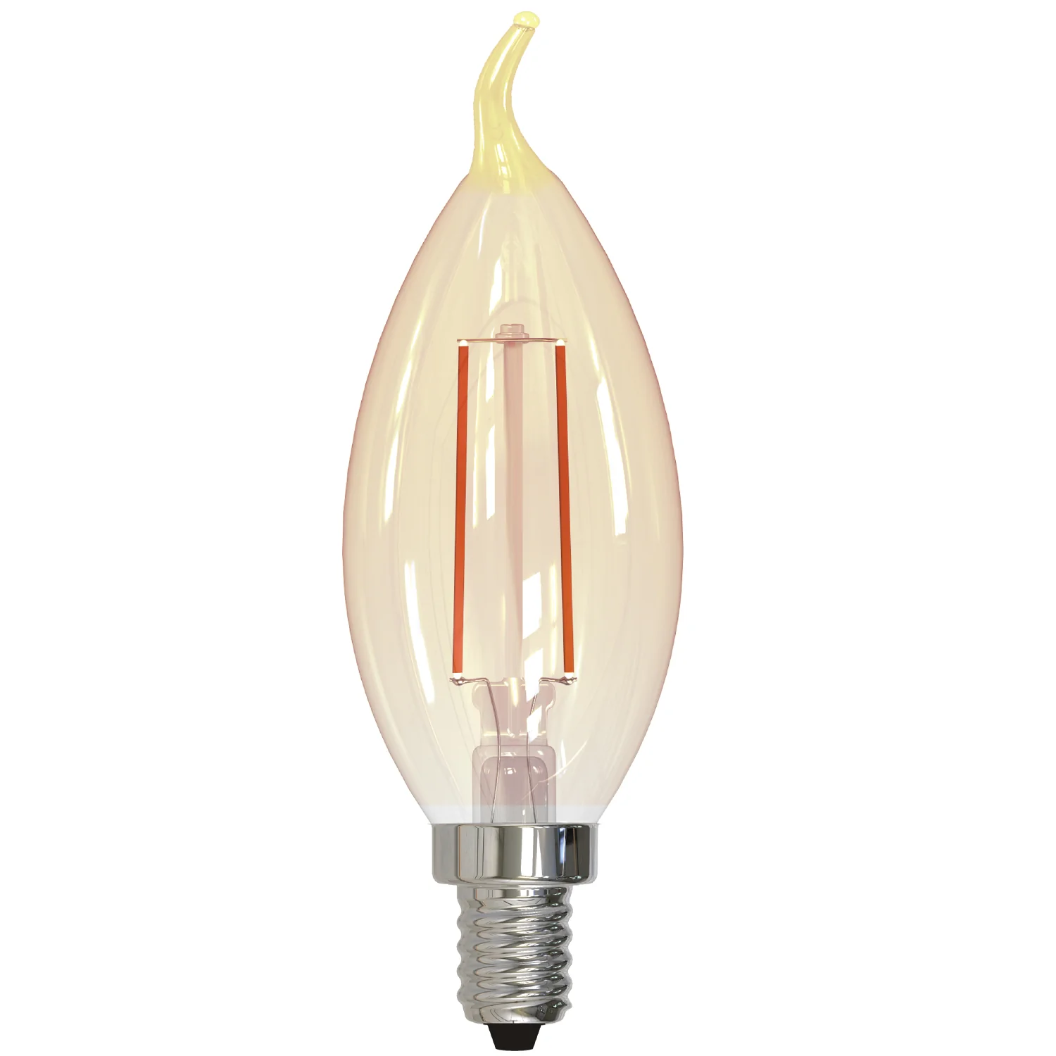Bulbrite LED Filament CA10 Nostalgic Thread Edison Light Bulb, 25 Watt Equivalent, 2100K, Antique - Cheap-Us