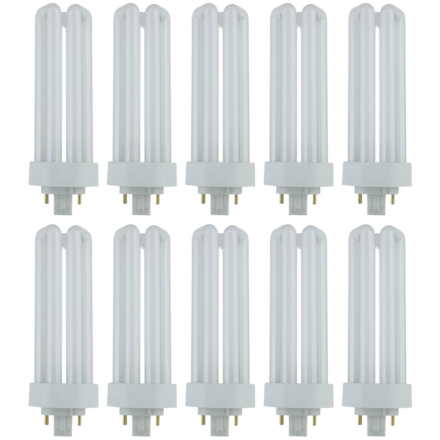 Sunlite 32 Watt PLT 4-Pin Triple Tube, GX24Q-3 Base, Soft White - Cheap-Us