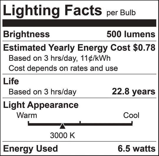 Luxrite LED MR16 GX5.3, 6.5W, 3000K - Soft White, 500 Lumens, 80 CRI, White Finish, Dimmable (LR21405) - Cheap-Us