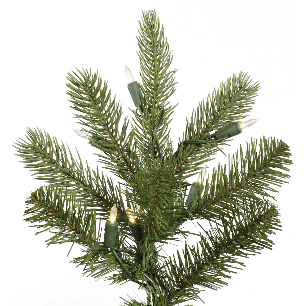 Vickerman 5.5' King Spruce Artificial Christmas Tree Warm White Dura-Lit® LED Lights - Cheap-Us
