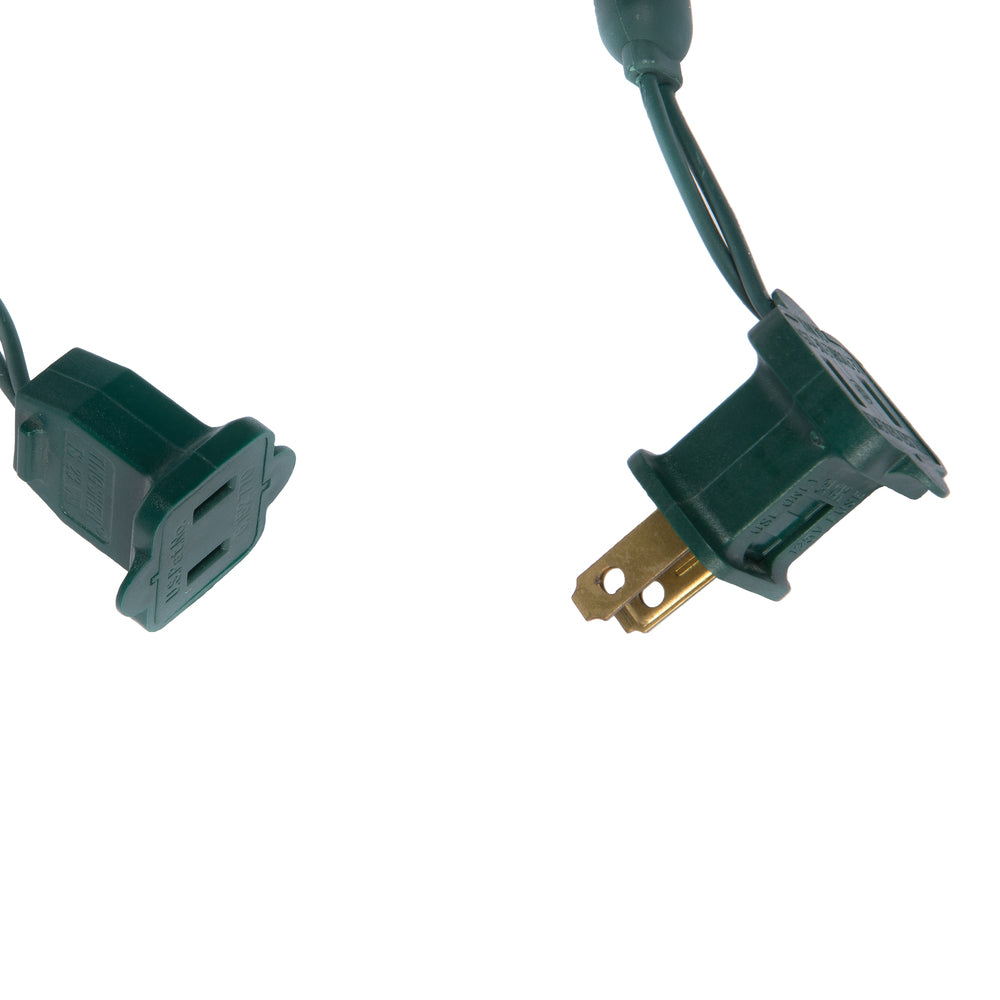 Vickerman 70 Multi-Colored M5 Faceted LED Light on Green Wire 4