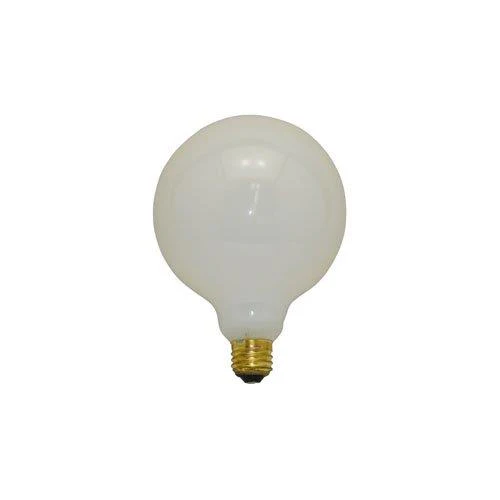 Bulbrite 60G40WH 60 Watt Incandescent G40 Globe, Medium Base, White - Cheap-Us