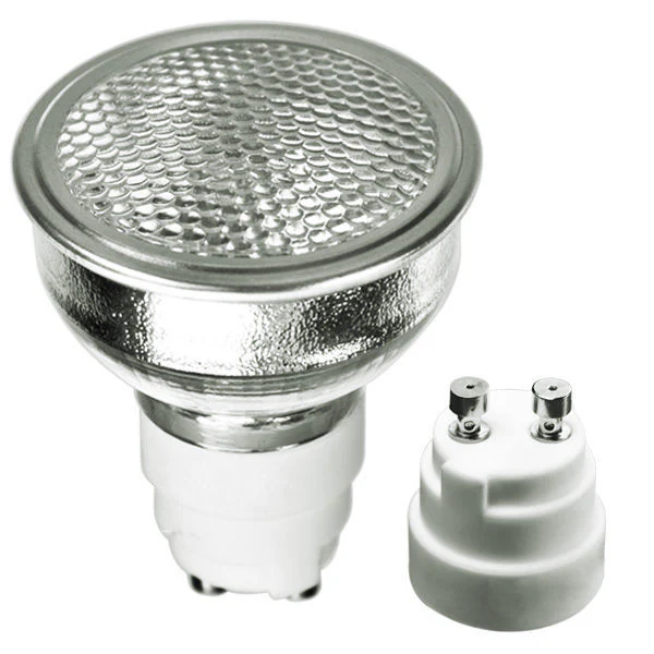 GE 71489 - 39 Watt - MR16 Narrow Flood - Pulse Start - Metal Halide Protected Arc Tube - 3000K - ANSI C130/M130 - GX10 Base - Universal Burn - CMH39MR16/930/FL - Cheap-Us
