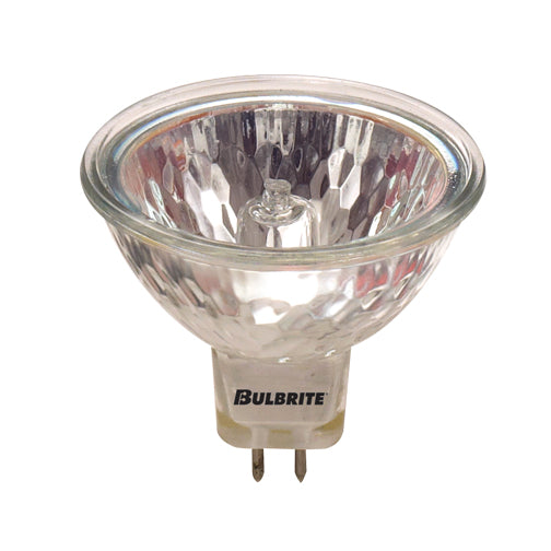 Bulbrite BAB/L 20 Watt Dimmable Halogen Lensed MR16 Bulb, Bi-Pin GU5.3 Base, Clear - Cheap-Us