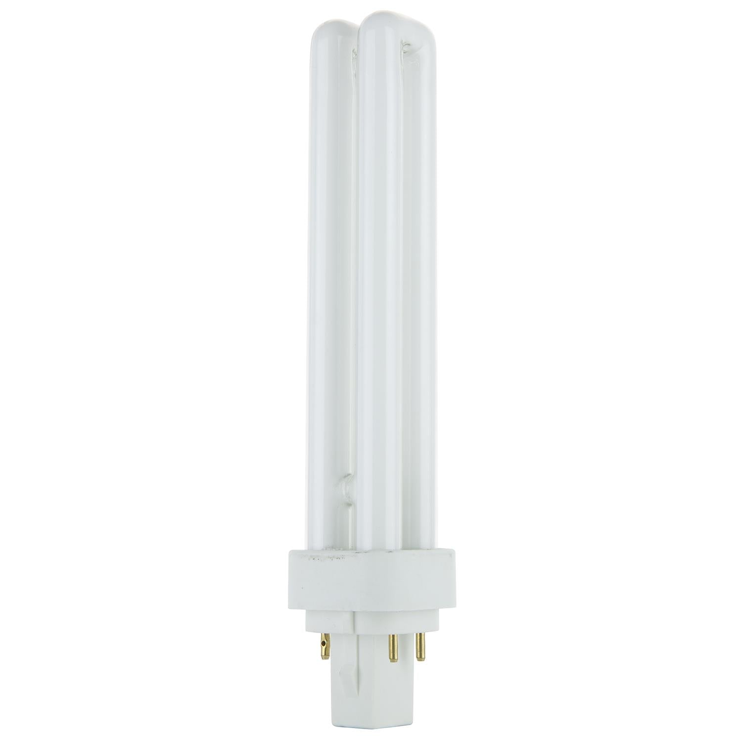 Sunlite 26 Watt PLD 4-Pin Double U-Shaped Twin Tube, G24Q-3 Base, Warm White - Cheap-Us