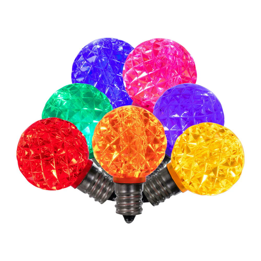 Vickerman G30 LED Multicolored Replacement Bulb package of 25 - Cheap-Us