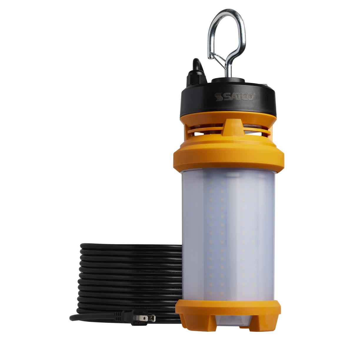 Satco Nuvo LED Hi-Lumen Light Lamp, Temporary/Shoe Box/Commercial/Hi-Bay Caged Lamps, 3000K/5000K, 100-277V/120-277V/120V - Cheap-Us