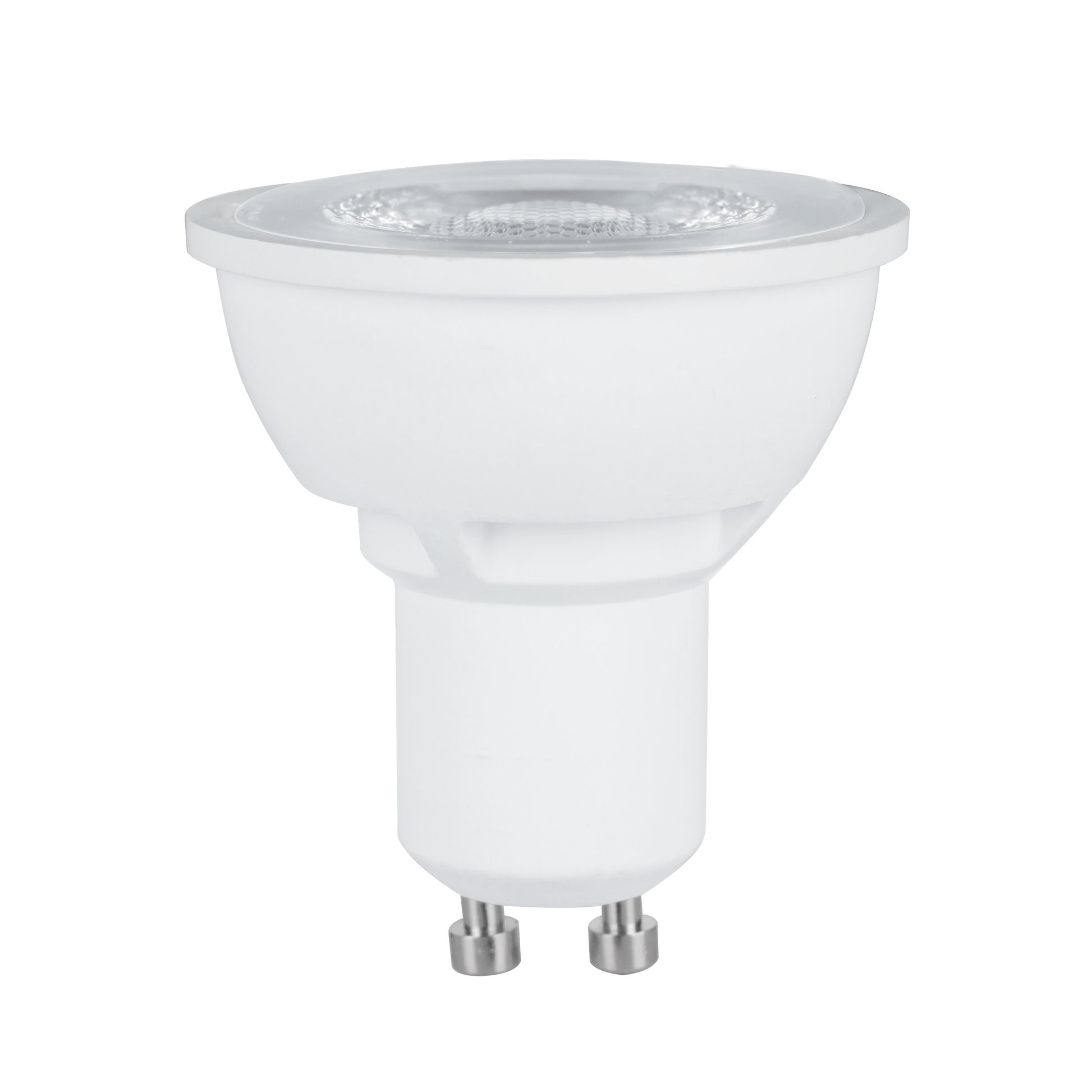 Luxrite LED MR16 Reflector Light Bulb, GU10 Base, 6.5W, 5000K - Bright White, 500 Lumens, 80 CRI, White Finish, Dimmable (LR21502) - Cheap-Us