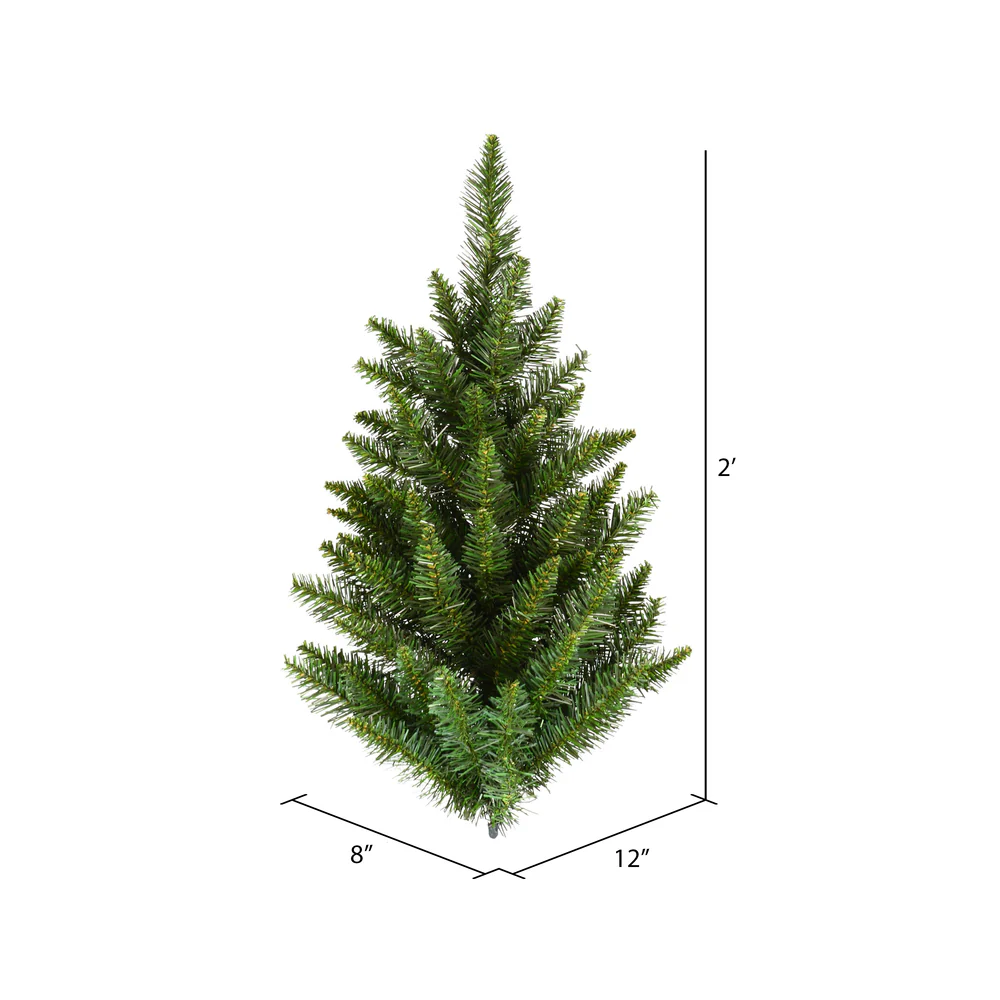 Vickerman 2' Camdon Fir Half Artificial Christmas Wall Tree Unlit - Cheap-Us