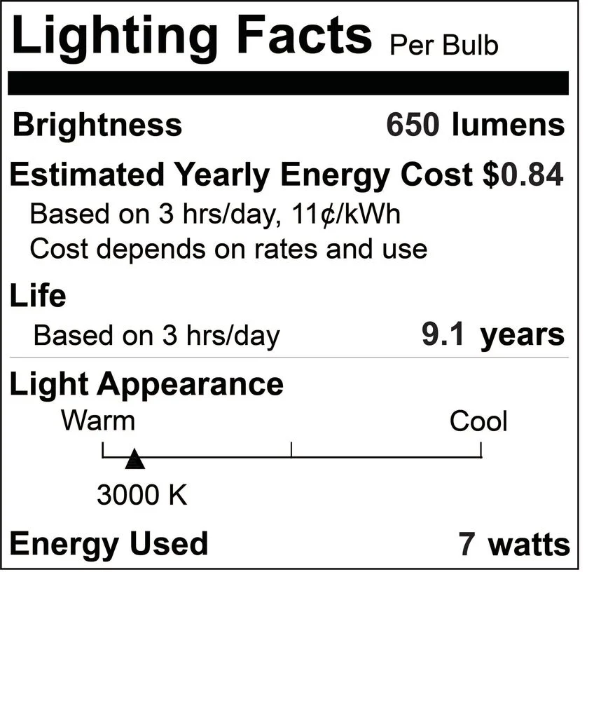 Bulbrite Pack of (8) 7 Watt Dimmable Milky Filament G25 Medium (E26) LED Bulb - 650 Lumens, 3000K, and 80 CRI - Cheap-Us