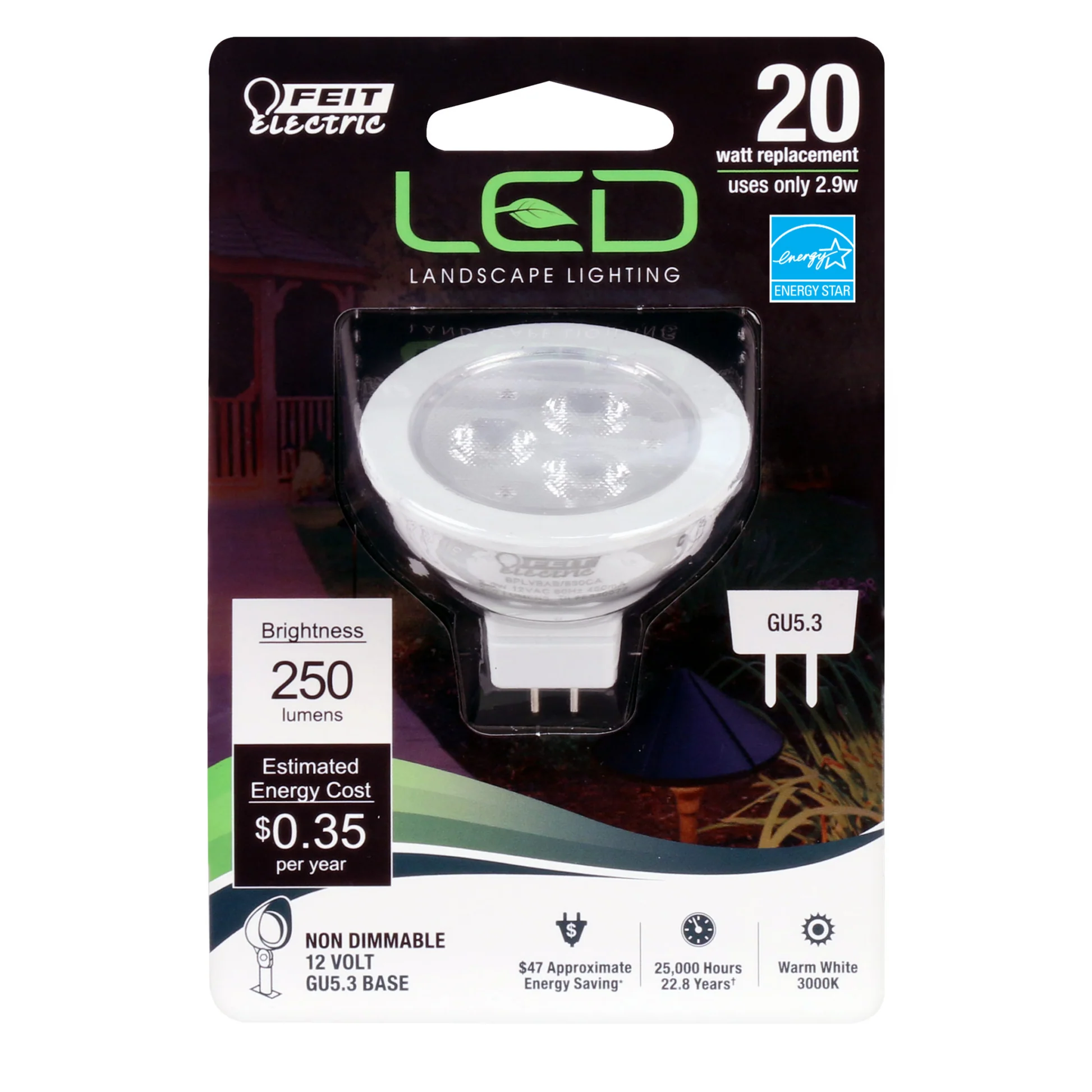 20-Watt Equivalent MR16 Warm White Landscape LED - Cheap-Us