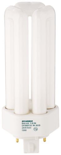 Sylvania 20880 Compact Fluorescent 4 Pin Triple Tube 3000K, 26-watt - Cheap-Us