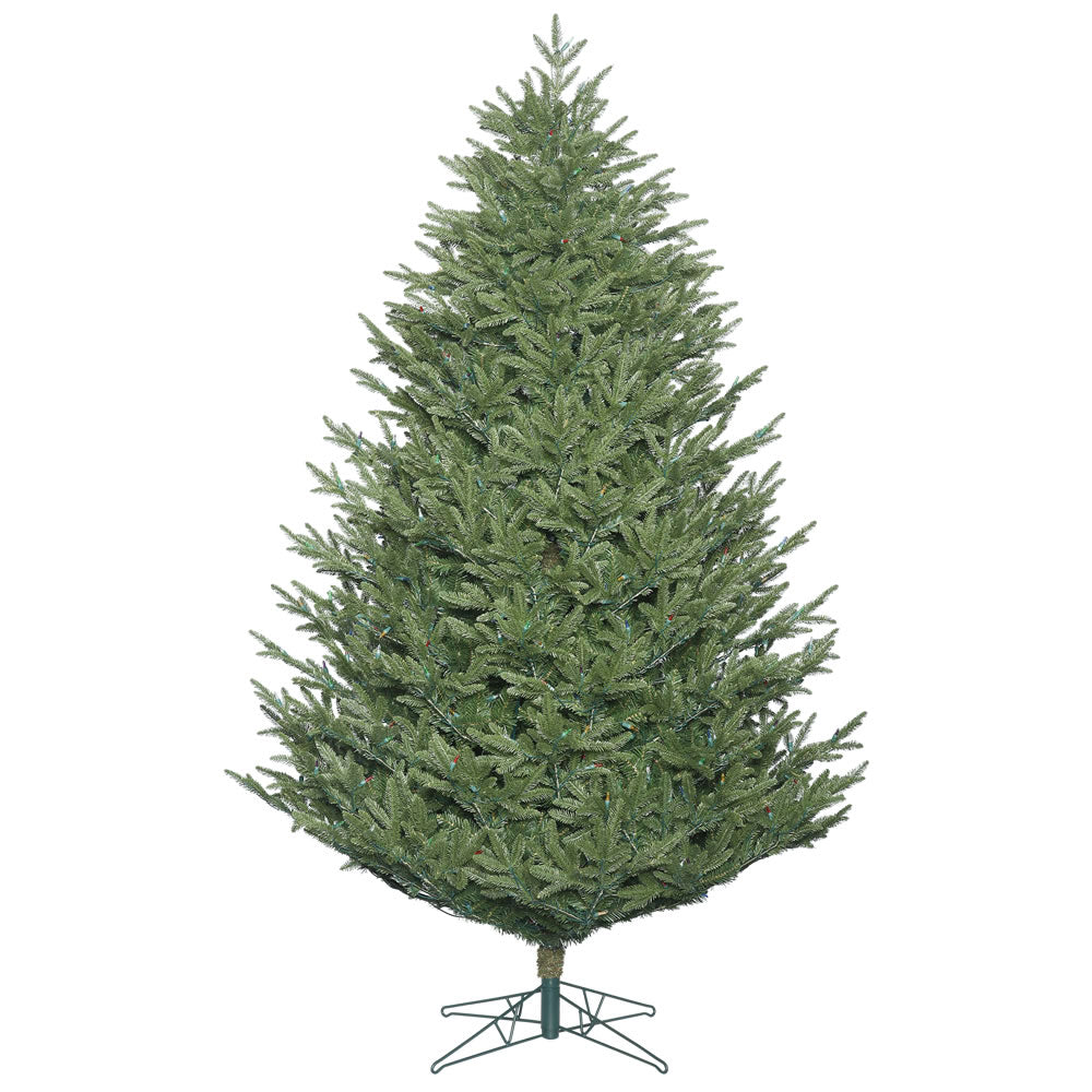 Vickerman 4.5' Deluxe Fraser Fir Artificial Christmas Tree with 300 Multi-Colored LED Lights - Cheap-Us
