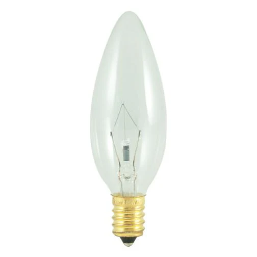 BULBRITE INCANDESCENT B10 EUROPEAN (E14) 60W DIMMABLE LIGHT BULB 2700K/WARM WHITE 30PK (400460) - Cheap-Us
