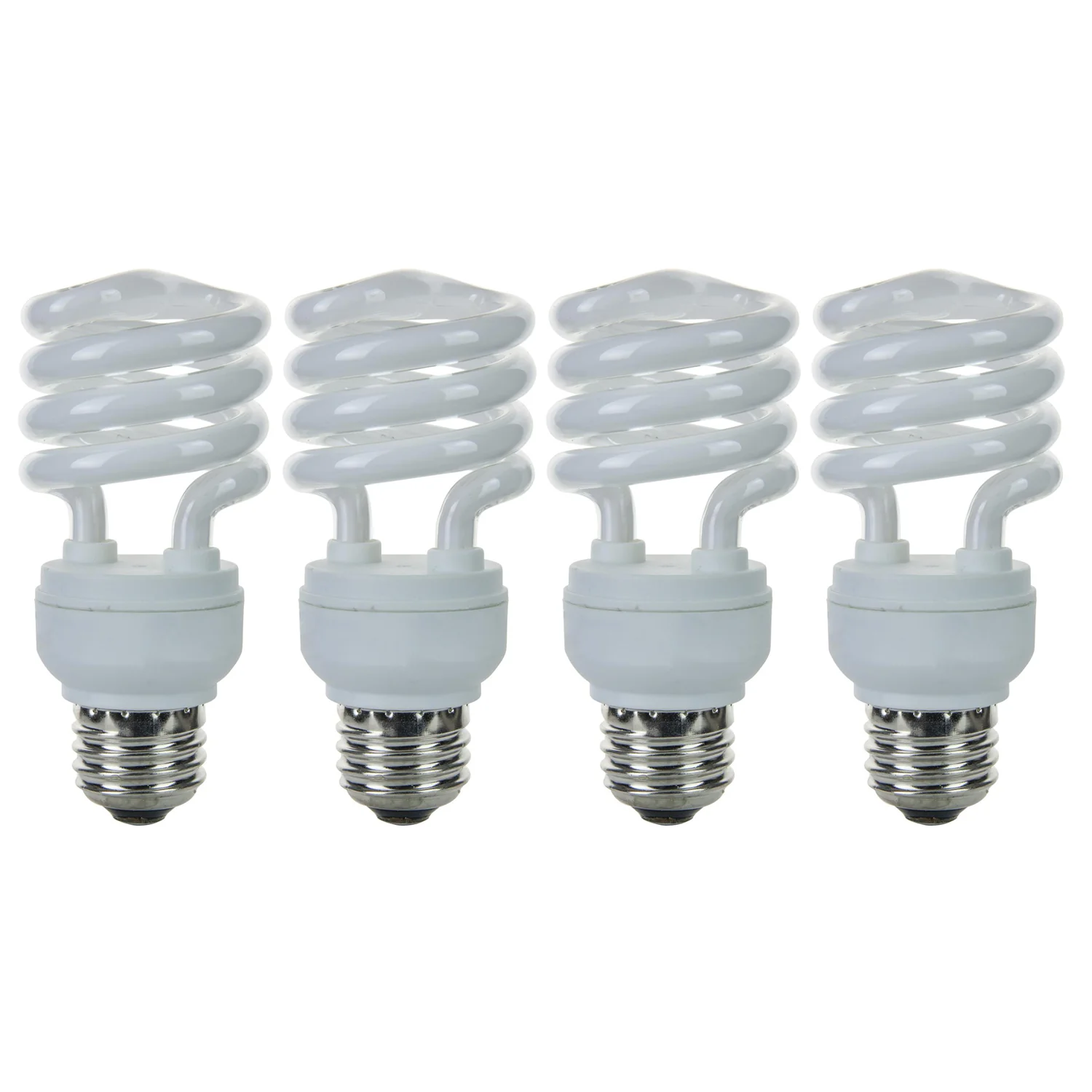 Sunlite 13 Watt Super Mini Spiral, Medium Base, Warm White, 4 Pack - Cheap-Us