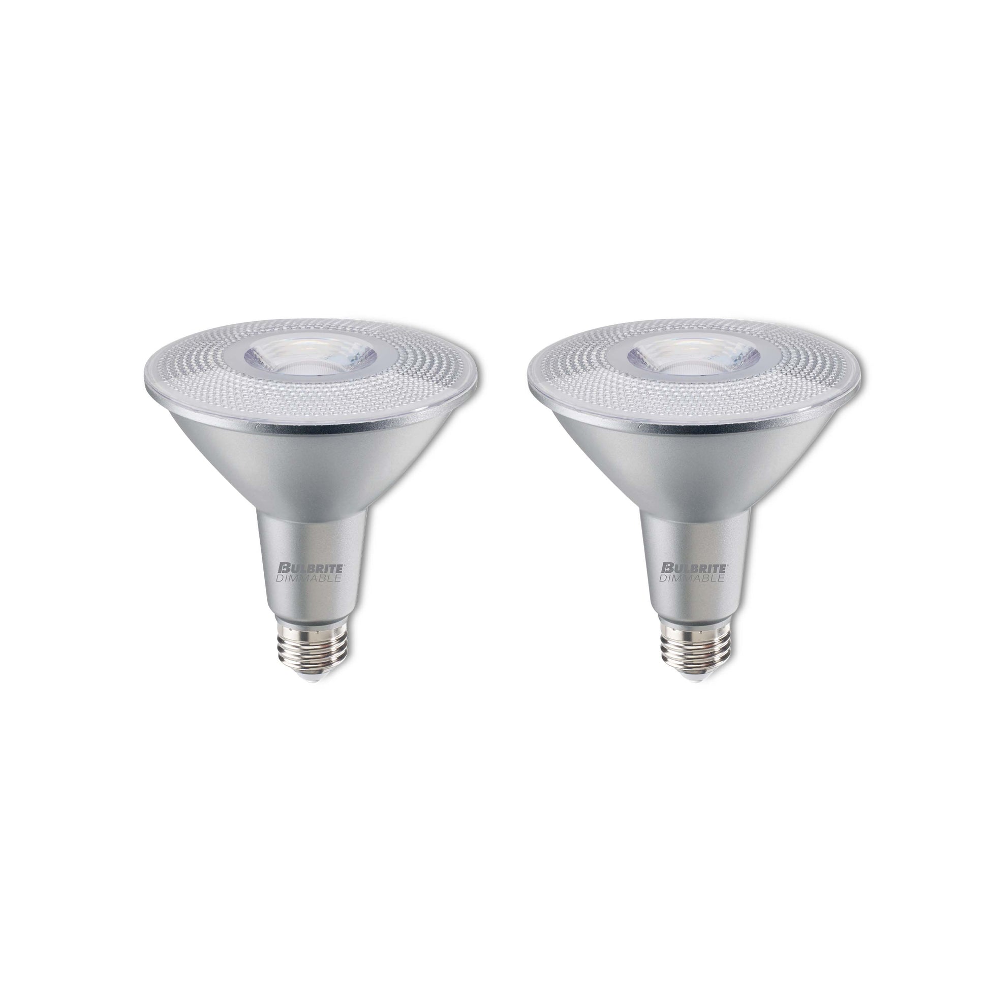 Bulbrite Pack of (2) 15 Watt Dimmable Narrow Flood PAR38 Medium (E26) LED Bulb - 1200 Lumens, 3000K, and 80 CRI - Cheap-Us
