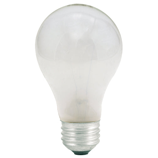 Bulbrite 25A 25 Watt Incandescent  A19, Medium Base, Frost, 2-Pack - Cheap-Us