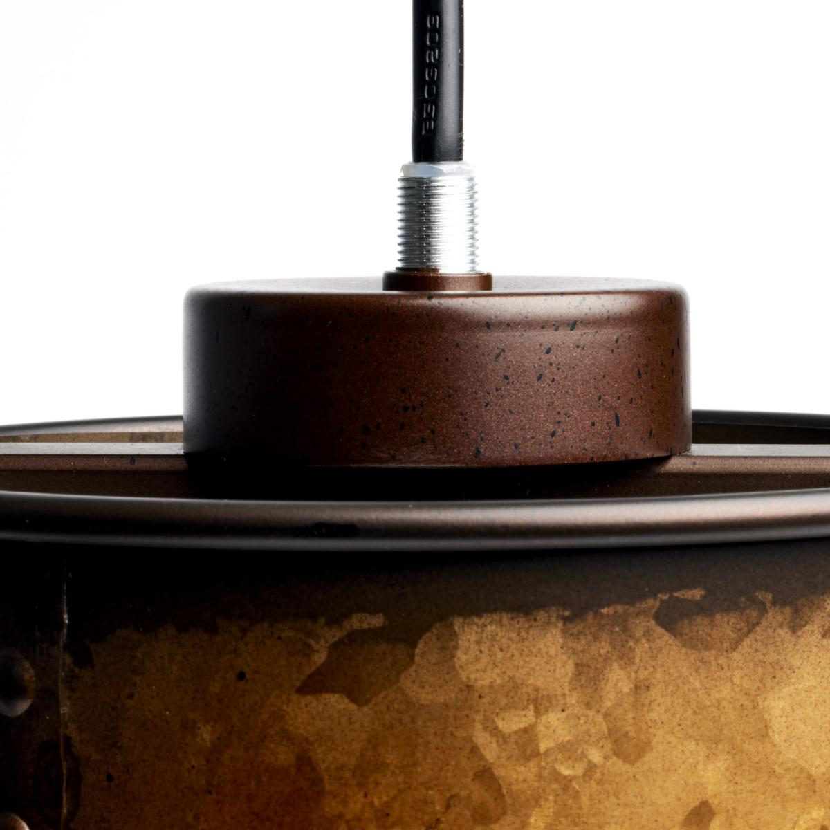 60-5892 KETTLE 1 LIGHT MINI PENDNANT Kettle - 1 Light Mini Pendant - Weathered Brass Finish - Cheap-Us