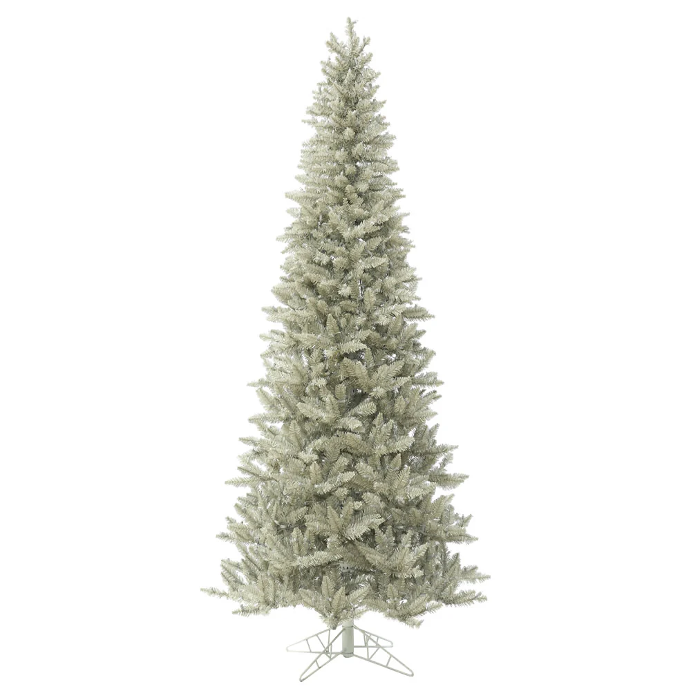 Vickerman 14' Platinum Fir Artificial Christmas Tree Unlit - Cheap-Us