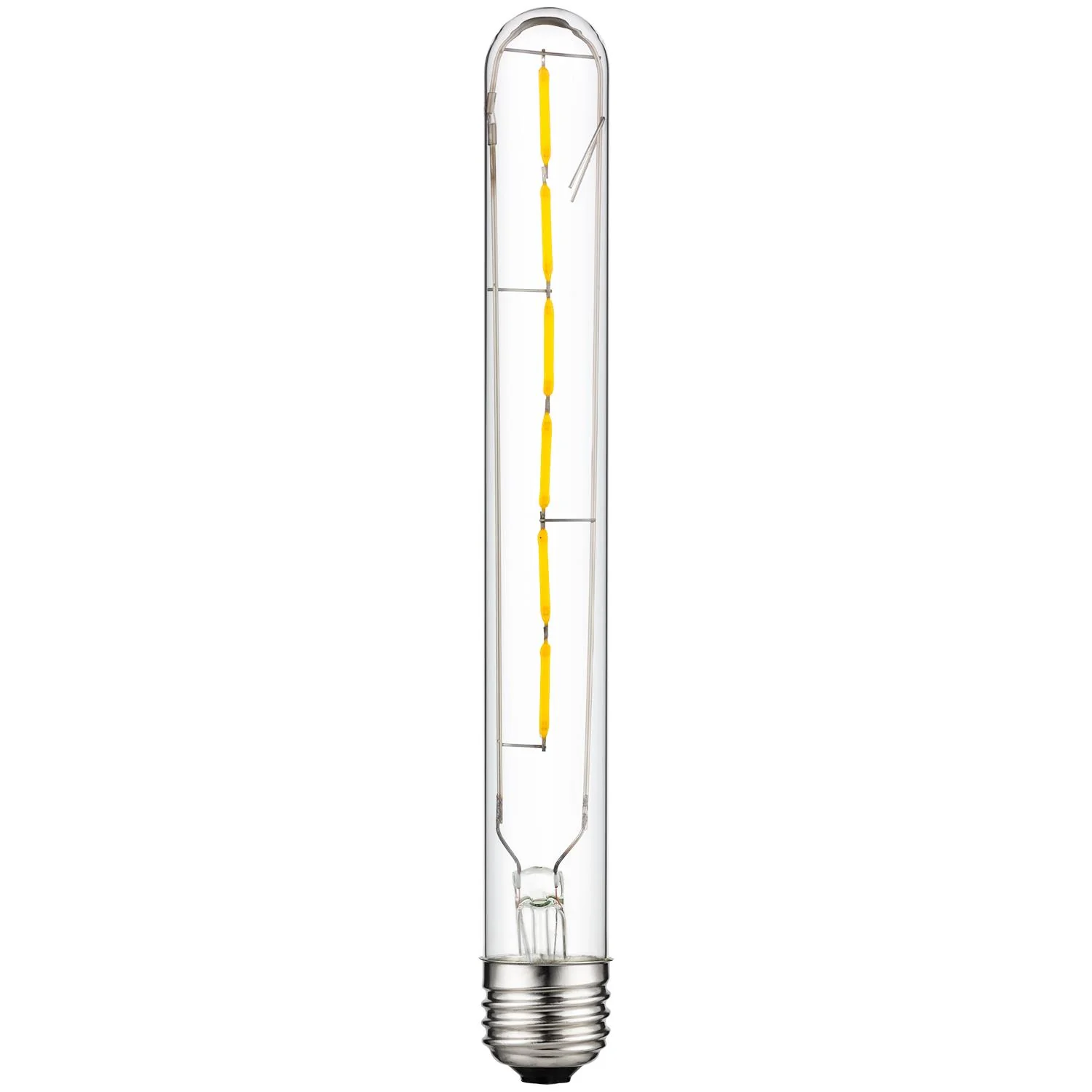 Sunlite 80482 LED Filament T8 Tube 5-Watt (40 Watt Equivalent) Clear Dimmable Light Bulb, 2700K - Warm White - Cheap-Us