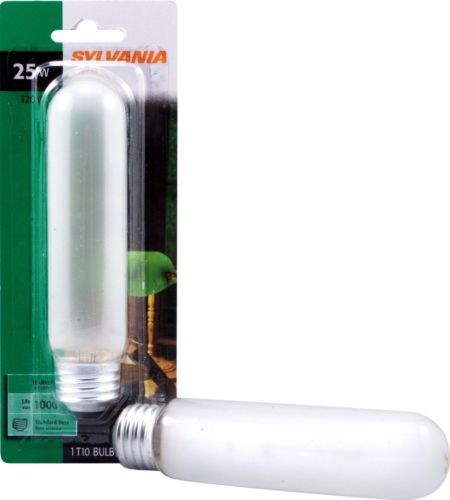 Sylvania 18492 25-Watt Frosted Tubular Incandescent T10 Bulb - Cheap-Us
