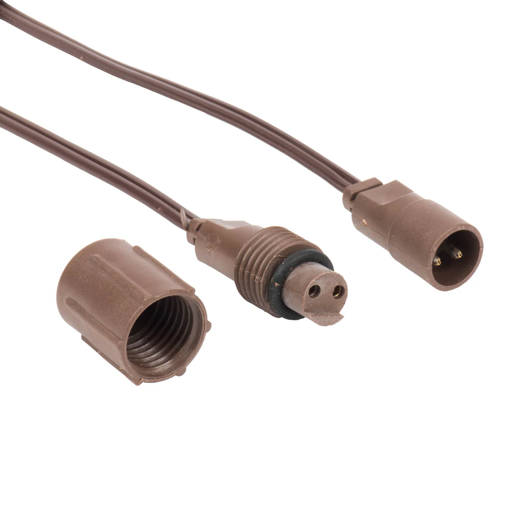 Vickerman 50 Green Wide Angle Coaxial Non-Rectified LED Light, 25' Long Christmas Light Strand.- 2 Pack - Cheap-Us