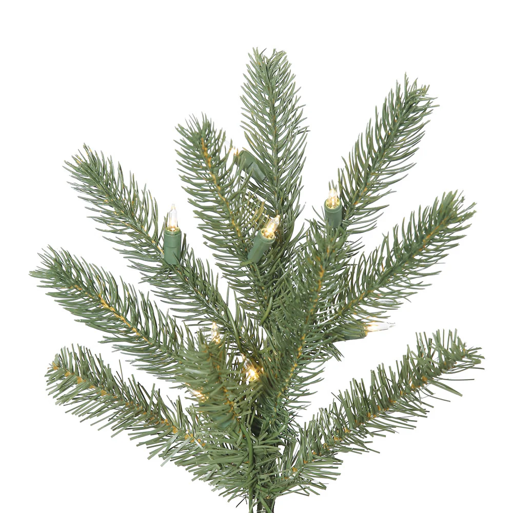 Vickerman 14' Colorado Spruce Slim Artificial Christmas Tree Clear Dura-Lit® Lights - Cheap-Us