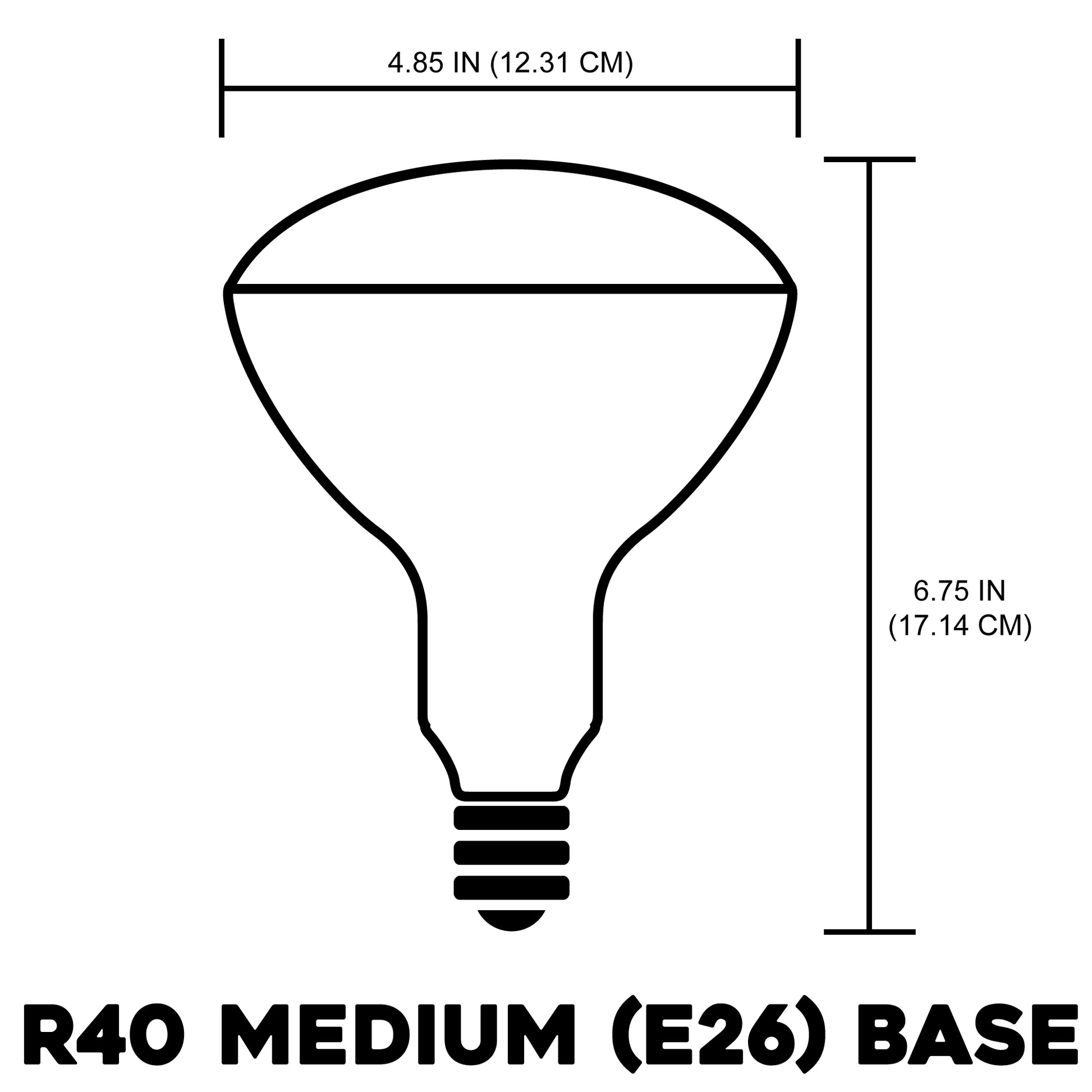 Sunlite 375 Watt R40 Incandescent Heat Lamp Bulb, Medium Base, Clear, Dimmable, With Tuff Skin Shatter Resistant, Ideal for food preparation areas, saunas, light therapy, salons, bathrooms, animal & reptile encosures, brooders and more - Cheap-Us