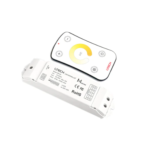 Westgate  L-Tech RGBW Ribbon Light Controller With Remote, Ribbon Lighting, White Finish Pwm Dimming - Cheap-Us