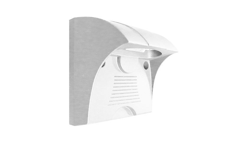 Westgate LED Wall/Step Lights, 120~277V, Outdoor Lighting, 6W, 630 Lumens, 3000K, White Finish - Cheap-Us