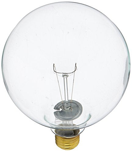 Bulbrite 150G40CL 150 Watt Incandescent G40 Globe, Medium Base, Clear - Cheap-Us