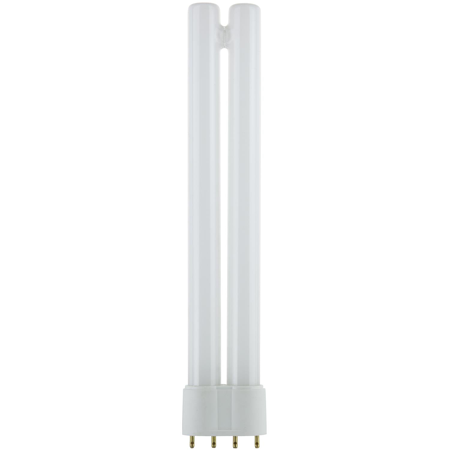 Sunlite 18 Watt FT 4-Pin Twin Tube, 2G11 Base, Neutral White - Cheap-Us