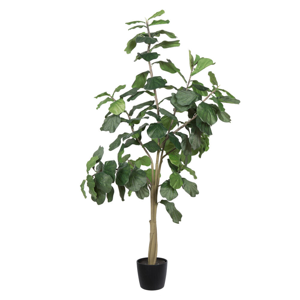 Vickerman 8' Artificial Potted Fiddle Tree. - Cheap-Us