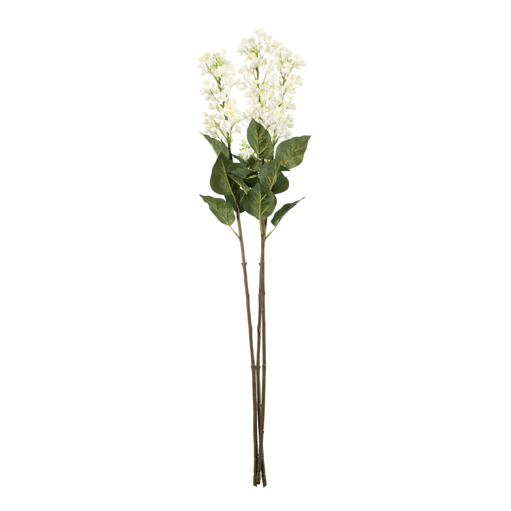 Vickerman 33'' Artificial Cream Mini Flower Spray. Includes 3 sprays per pack. - Cheap-Us