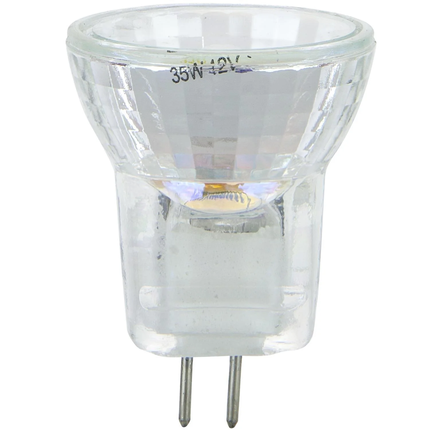 Sunlite 35 Watt, 10° Spot, MR8 Mini Reflector with Cover Guard, G4 Bi-Pin Base (12 Pack) - Cheap-Us