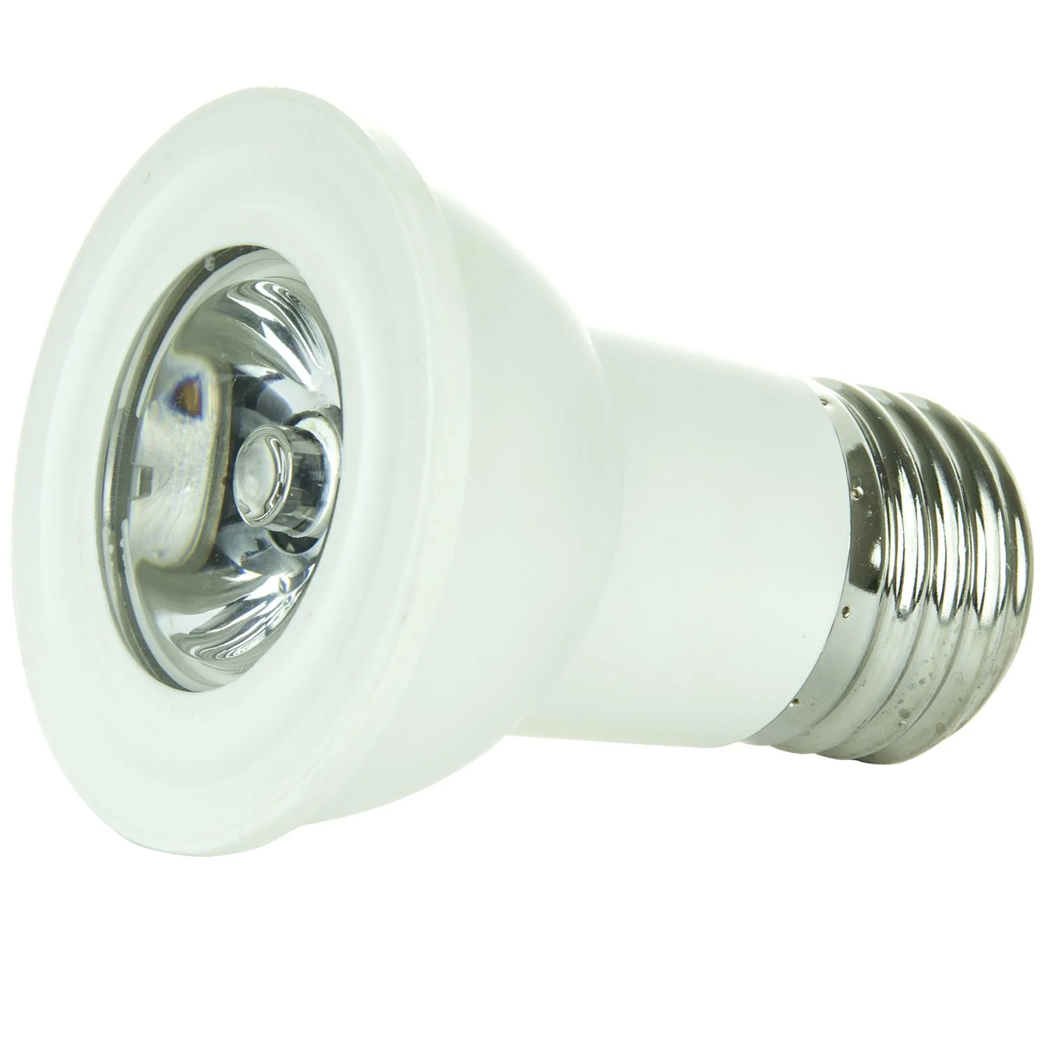 MR16 Mini Reflector, 50 Lumens, Medium Base, White - Cheap-Us