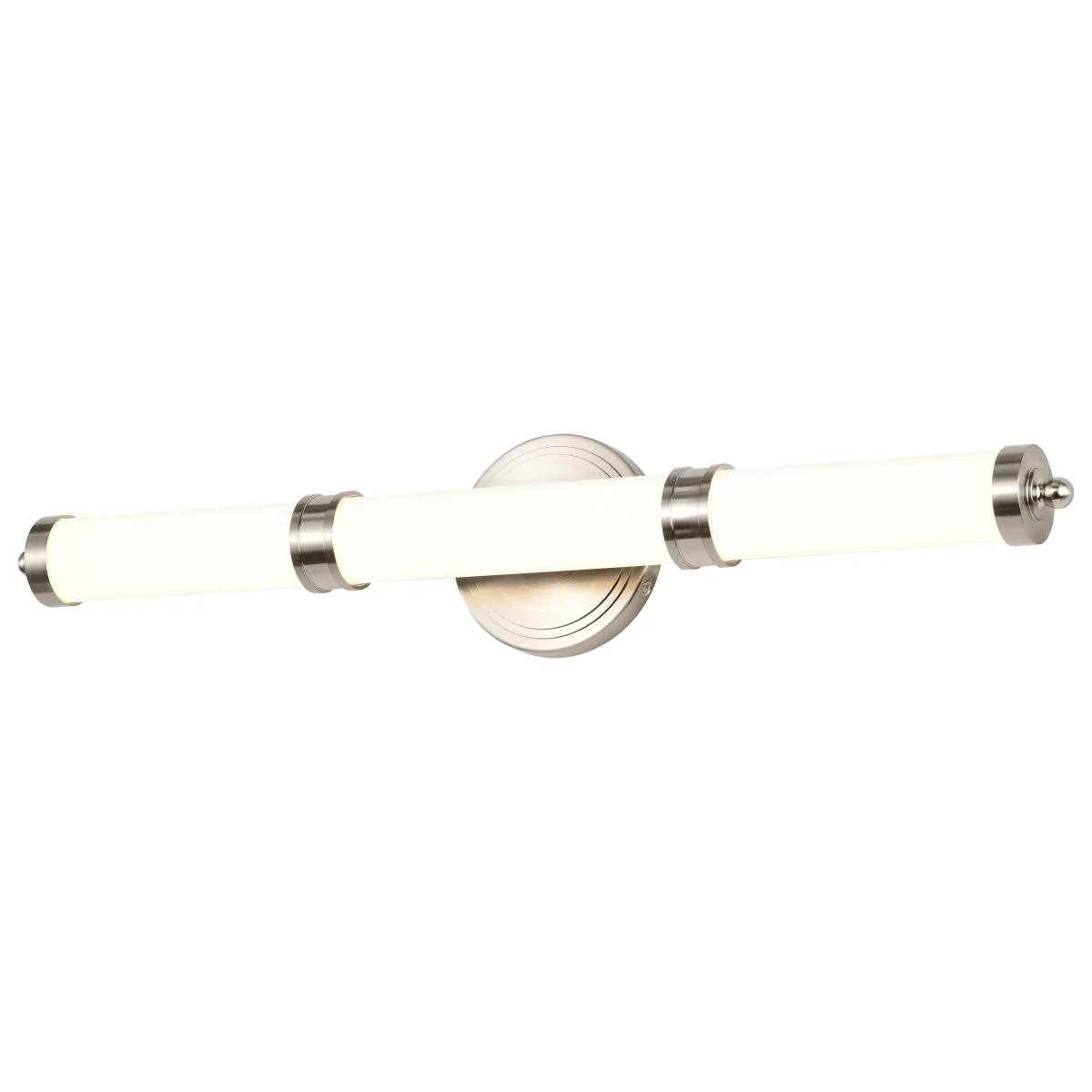 62-1535 KAGEN LED MEDIUM VANITY Kagen Medium Vanity; LED; Brushed Nickel Finish; White Acrylic Lens - Cheap-Us