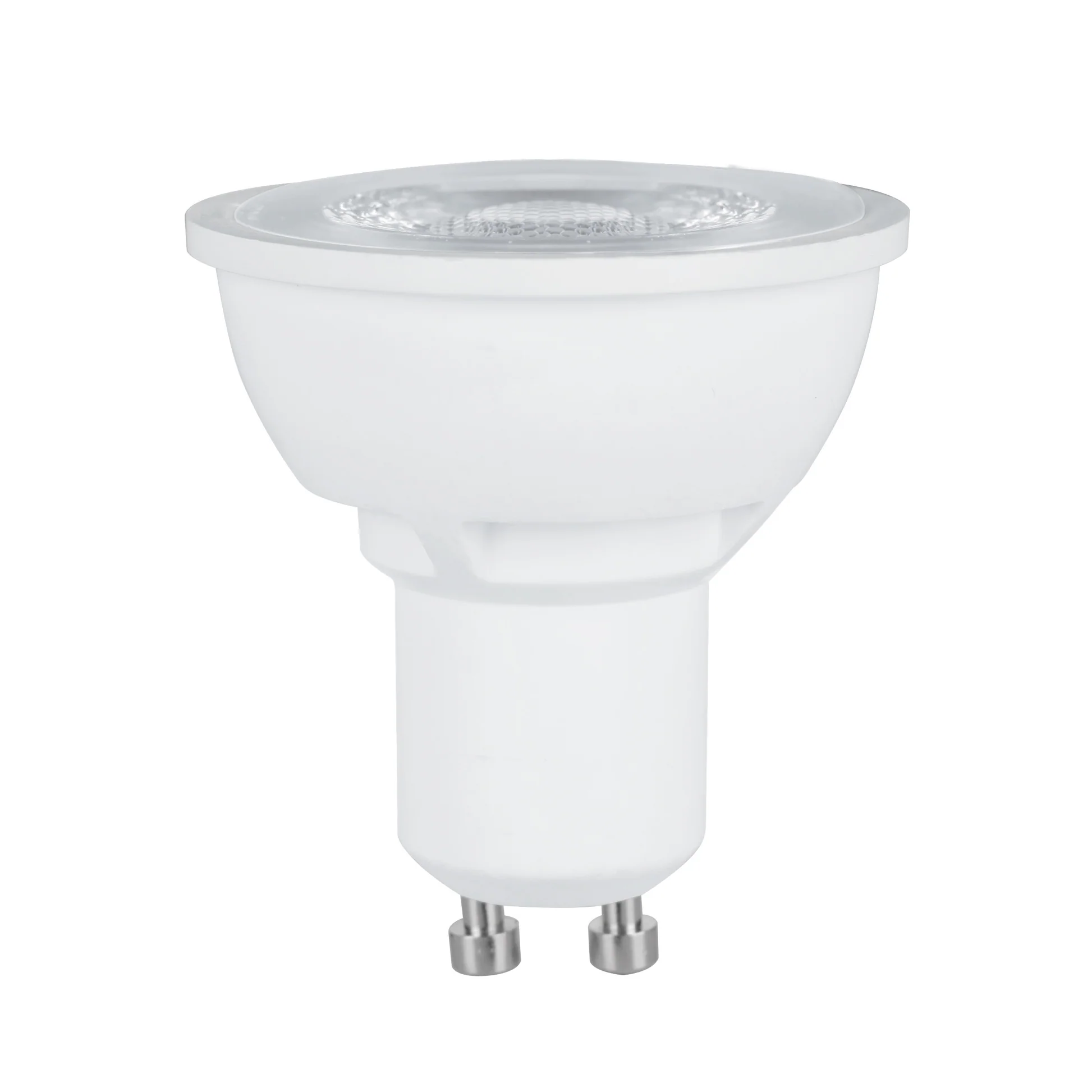 Luxrite LED MR16 Reflector Light Bulb, GU10 Base, 6.5W, 5000K - Bright White, 500 Lumens, 80 CRI, White Finish, Dimmable, Pack of 7 (LR21502) - Cheap-Us