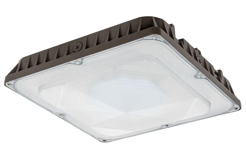 Westgate LED Canopy / Garage Series 2, Outdoor Lighting, 60W, 7100 Lumens, 4000K, Bronze Finish, 0~10V Dimmable - Cheap-Us