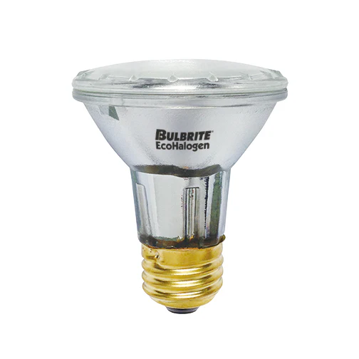 Bulbrite H39PAR20SP3/ECO 39 Watt ECO Halogen PAR20, 50W Halogen Equivalent, Medium (E26) Base, 130V, Spot - Cheap-Us