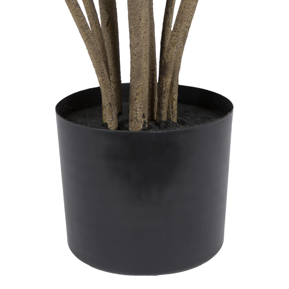 Vickerman 6' Artificial Green Potted Fiddle Tree. - Cheap-Us